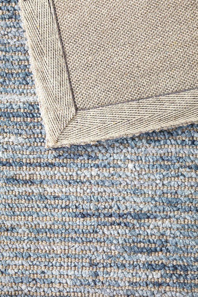 Allure Indigo Cotton Rayon Rug | Luxury home decor and furniture by Home Decor & Co