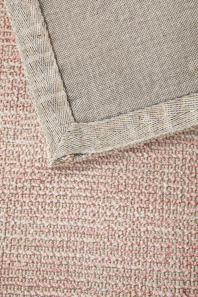 Allure Rose Cotton Rayon Rug | Luxury home decor and furniture by Home Decor & Co