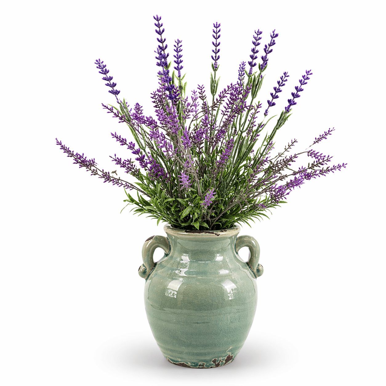 Artificial Lavender in Ceramic Pot 34cm | Luxury home decor and furniture by Home Decor & Co