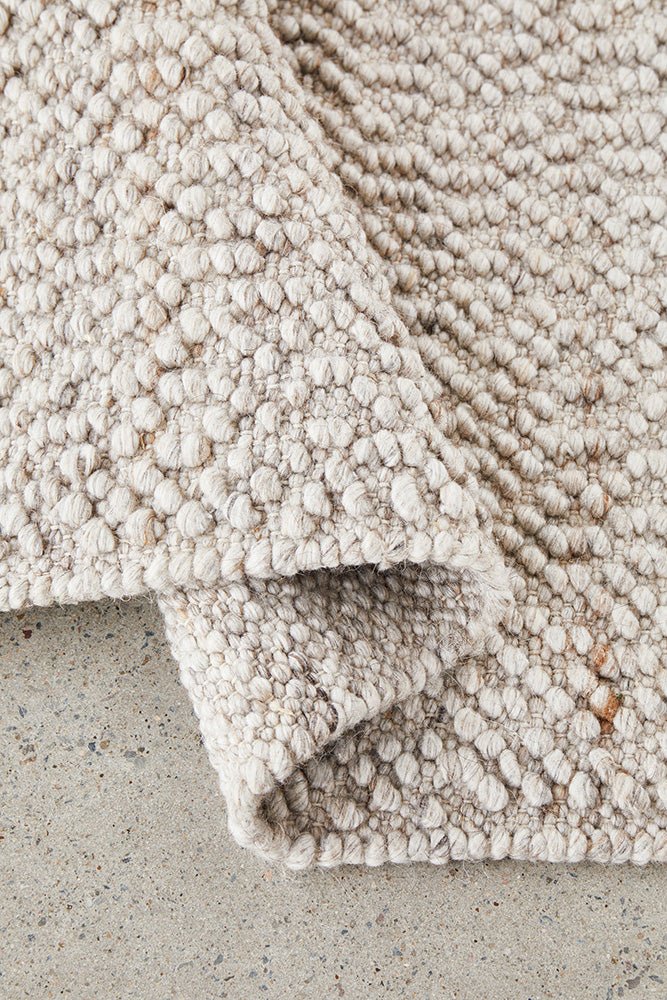 Boucle Natural Rug | Luxury home decor and furniture by Home Decor & Co