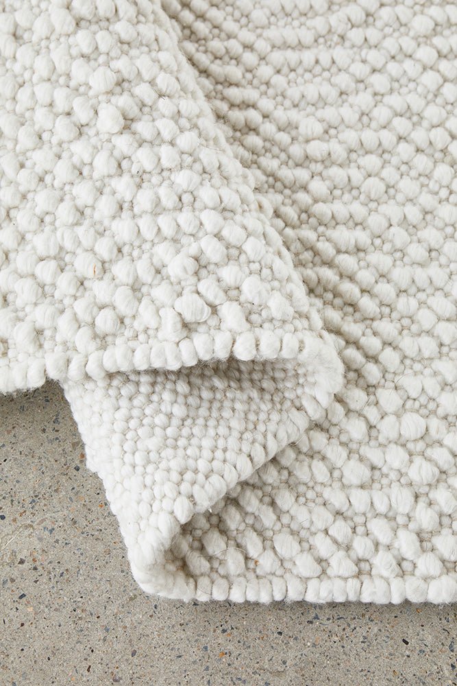 Boucle White Rug | Luxury home decor and furniture by Home Decor & Co