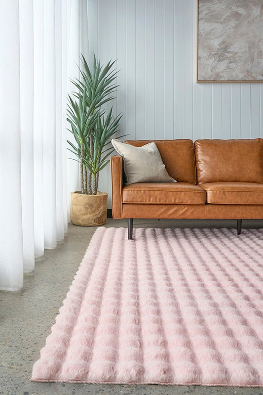 Bubble Blush - Machine Washable Rug, view 2