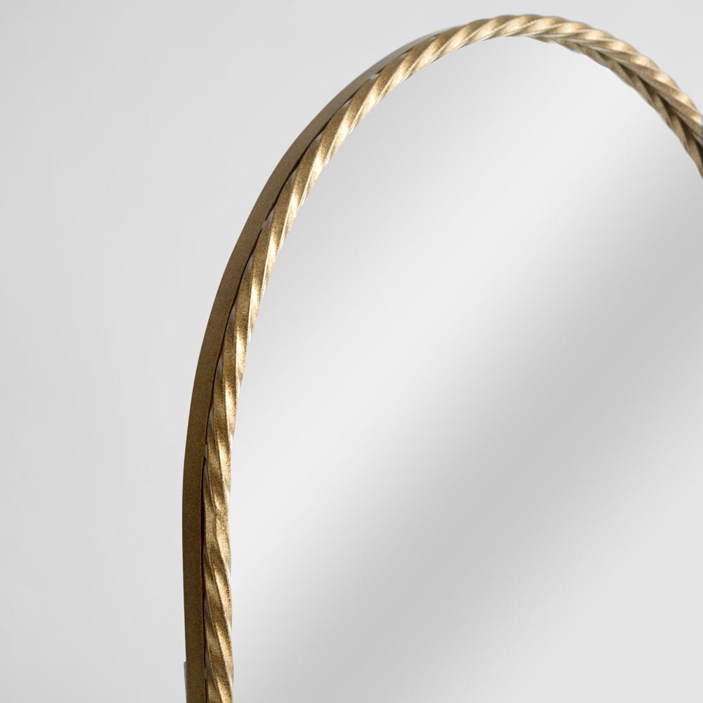 Palais Arched Mirror Gold | Luxury home decor and furniture by Home Decor & Co