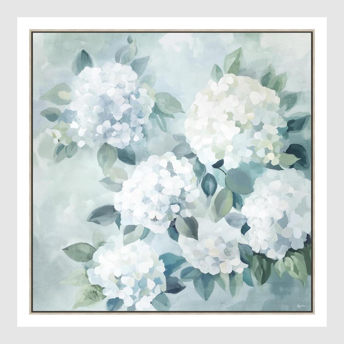 Whispering Blooms B Wall Art 82.5x82.5cm | Luxury home decor and furniture by Home Decor & Co