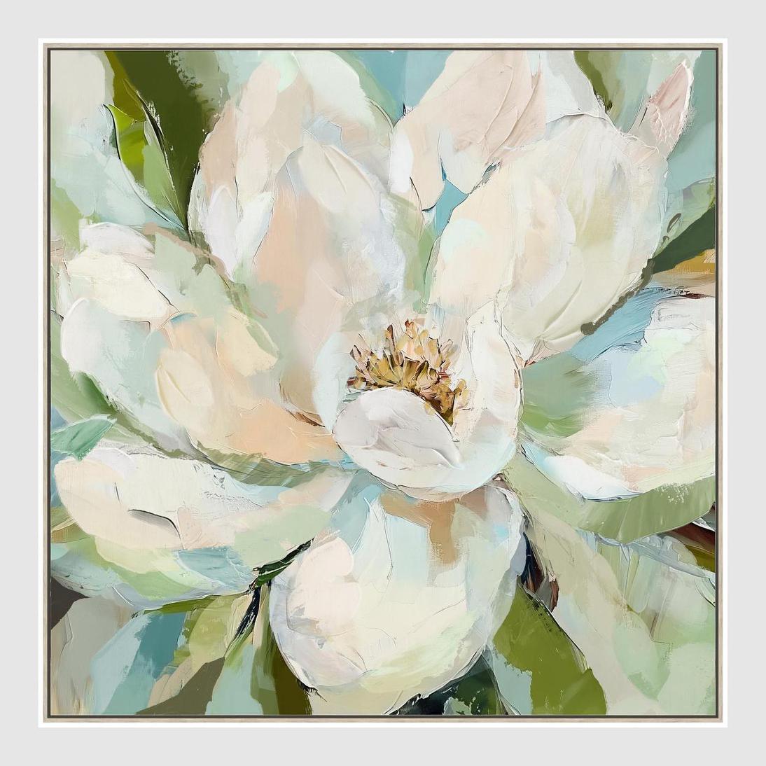 Radiant Bloom Wall Art 52.5 x 52.5cm | Luxury home decor and furniture by Home Decor & Co