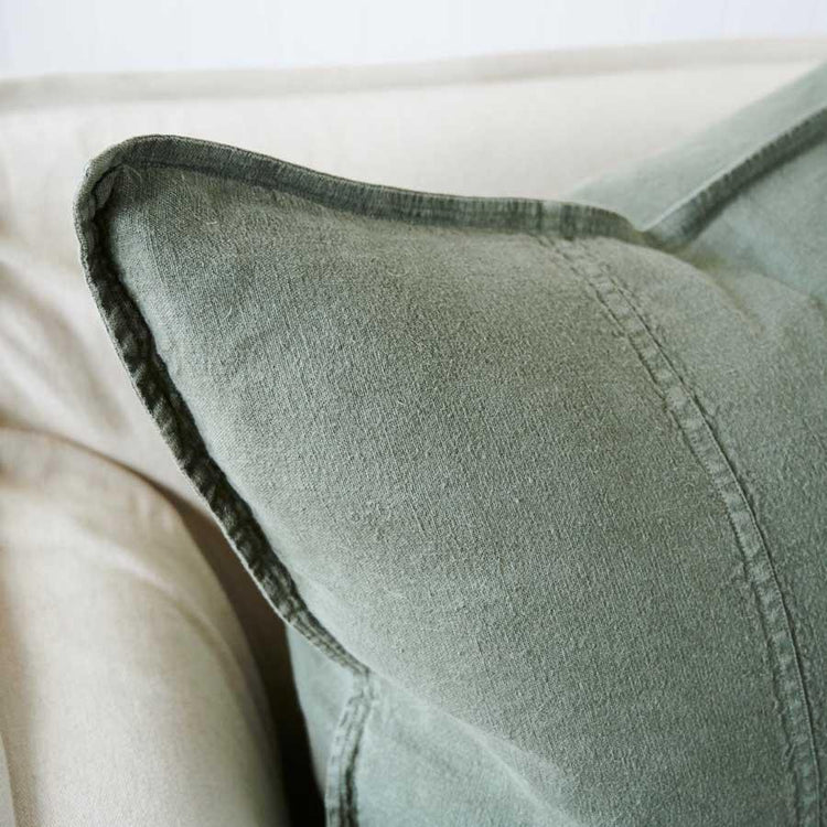 Luca® Linen Cushion - Khaki