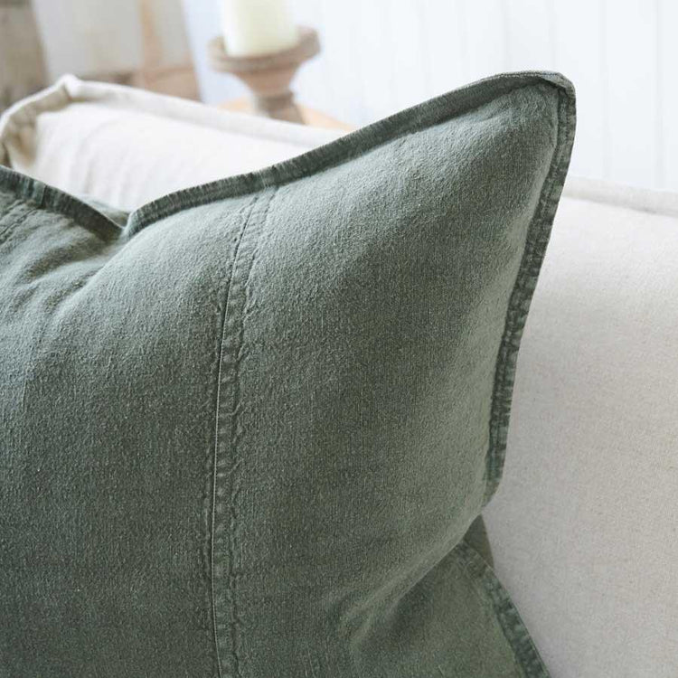 Luca® Linen Cushion - Khaki