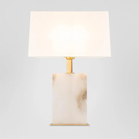 Roco Alabaster Table Lamp With Shade | Luxury home decor and furniture by Home Decor & Co
