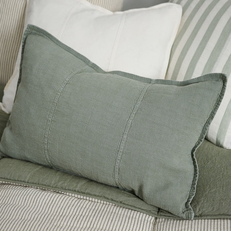 Luca® Linen Cushion - Pistachio