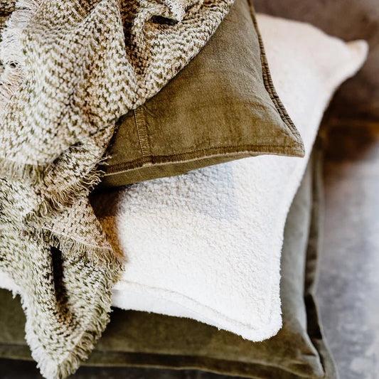 Kanso Cushion - Off White | Luxury home decor and furniture by Home Decor & Co