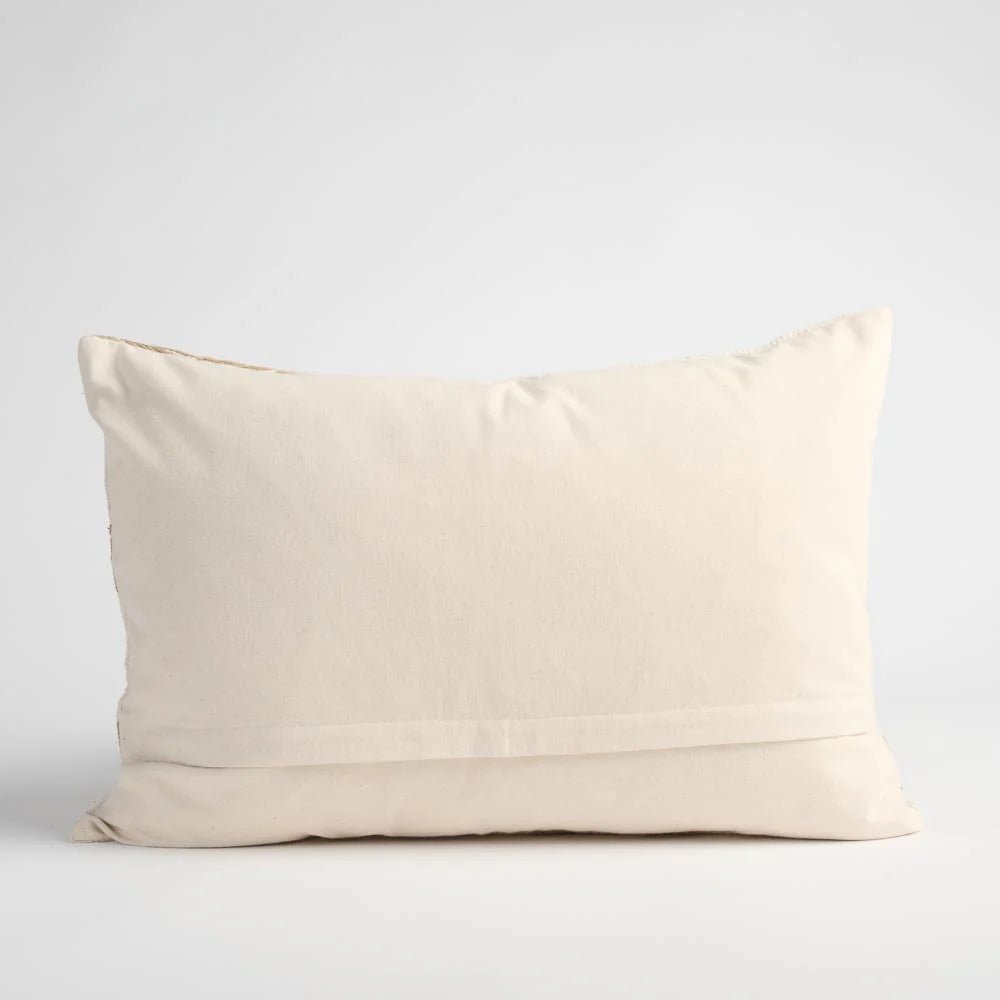 Zanth Cushion - Ivory/Natural | Luxury home decor and furniture by Home Decor & Co