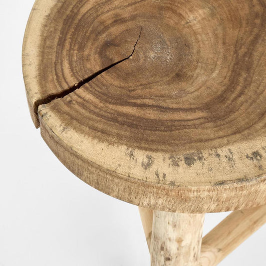 Cancun Wooden Stool | Luxury home decor and furniture by Home Decor & Co