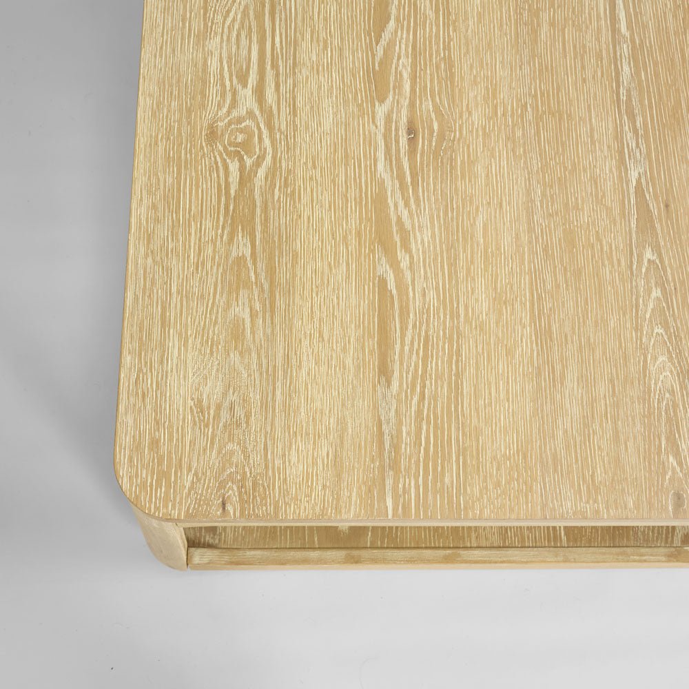 Fairfax Coffee Table Natural Whitewash | Luxury home decor and furniture by Home Decor & Co