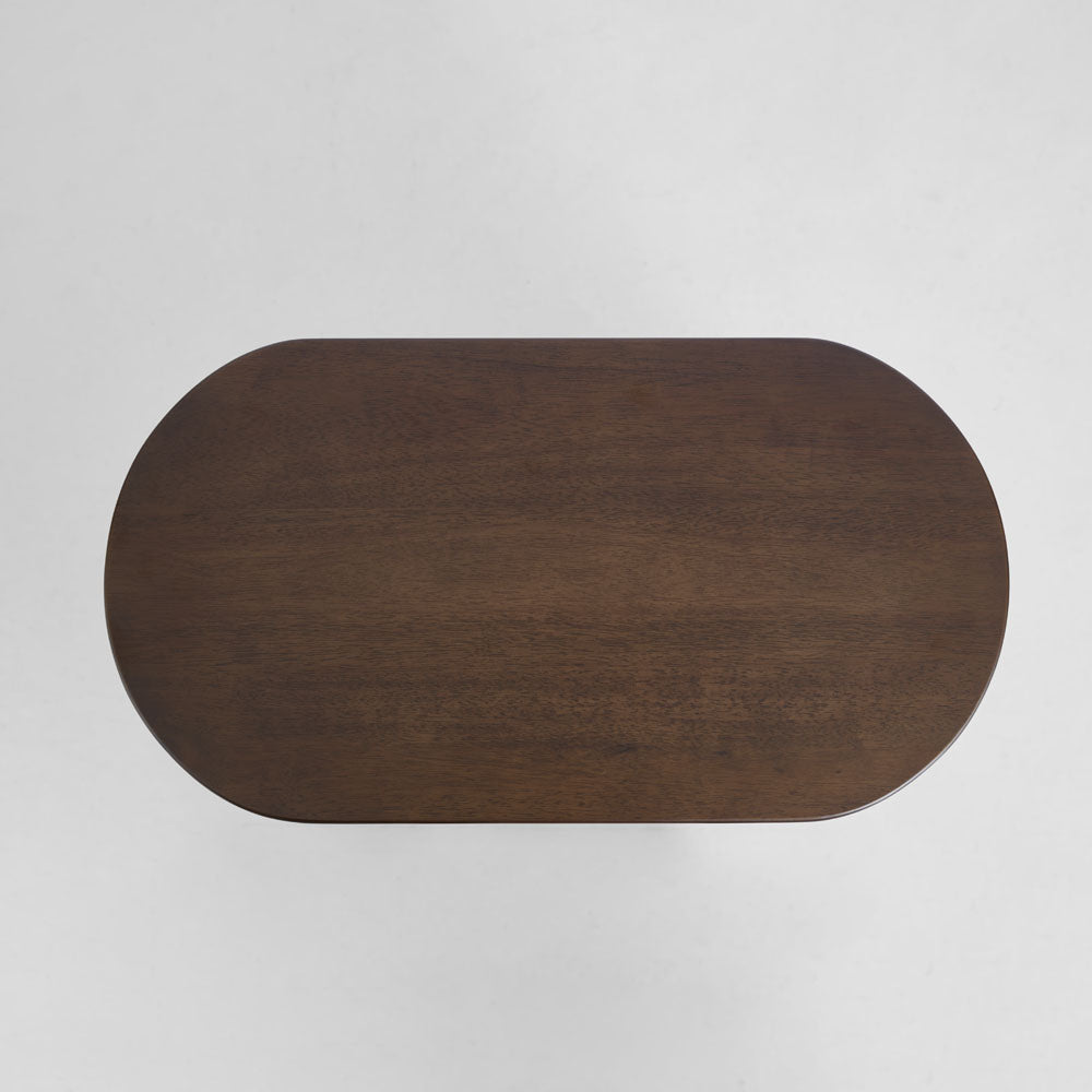 Coolum Bedside Table Dark Walnut | Luxury home decor and furniture by Home Decor & Co