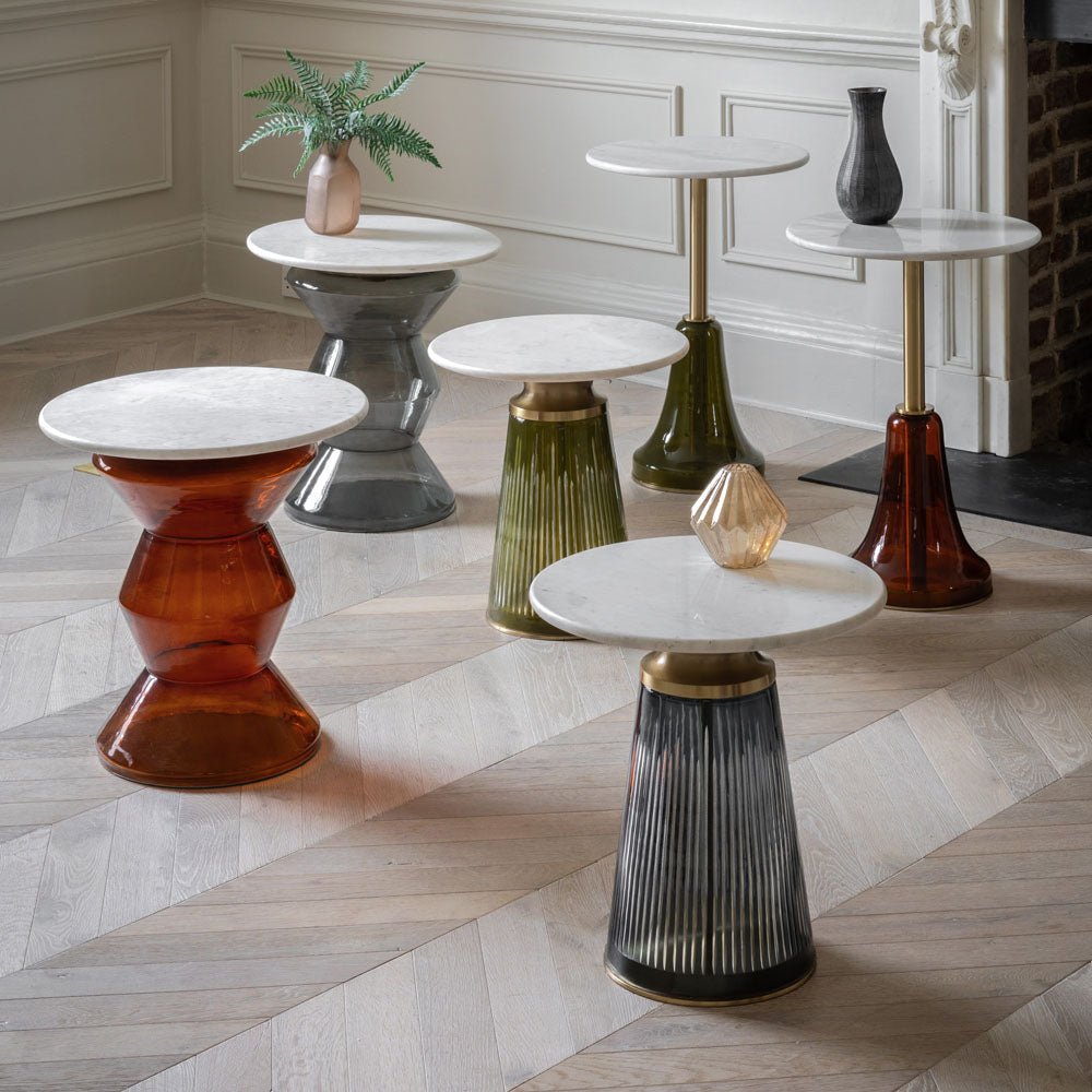 Seville Side Table Dusk 460x460x460mm | Luxury home decor and furniture by Home Decor & Co