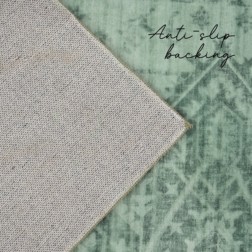 Gemstone Emerald Green Rug | Luxury home decor and furniture by Home Decor & Co