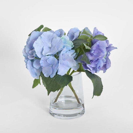Hydrangea in Vase 31cm Lavender | Luxury home decor and furniture by Home Decor & Co