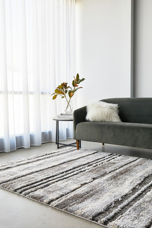 Himali Baley Slate Rug, view 2