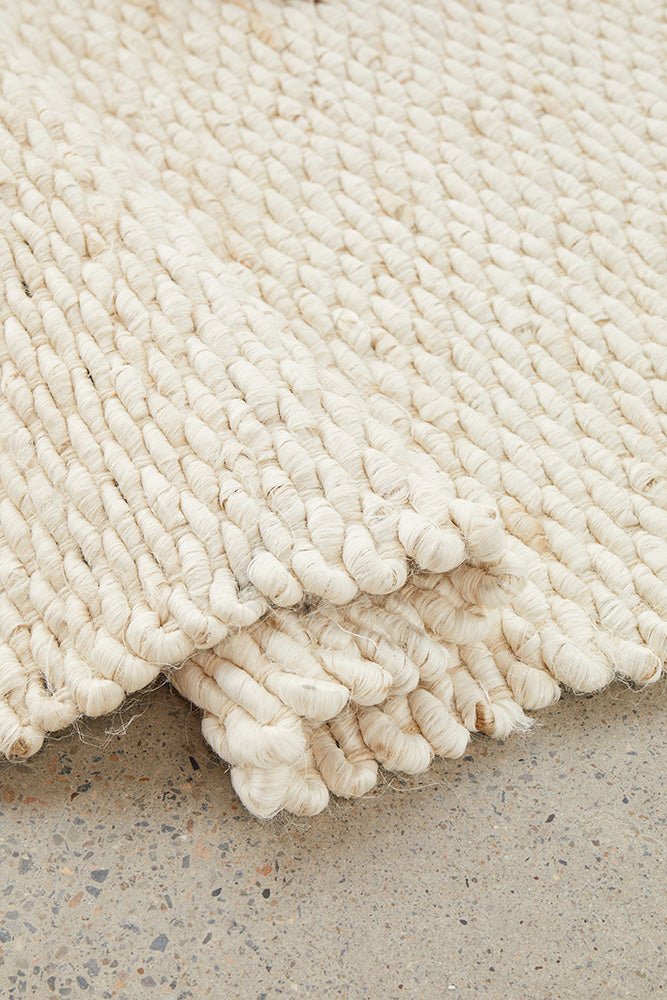 Hive White Runner Rug | Luxury home decor and furniture by Home Decor & Co