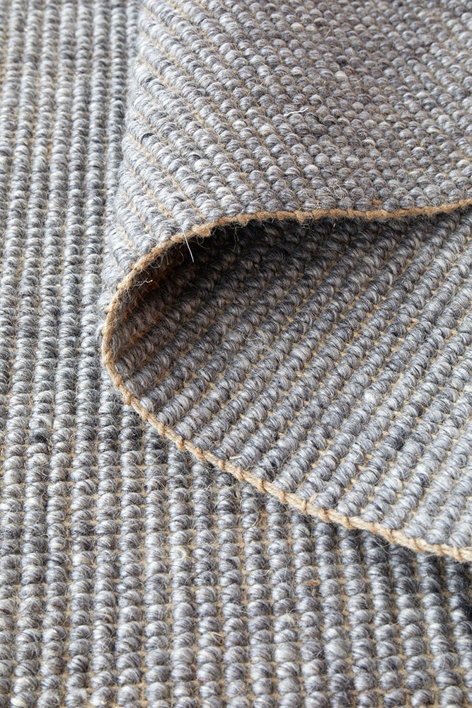 Harlow Ariel Graphite Runner Rug | Luxury home decor and furniture by Home Decor & Co