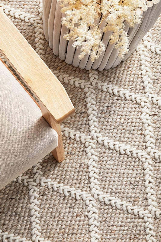 Huxley Natural Rug, view 2