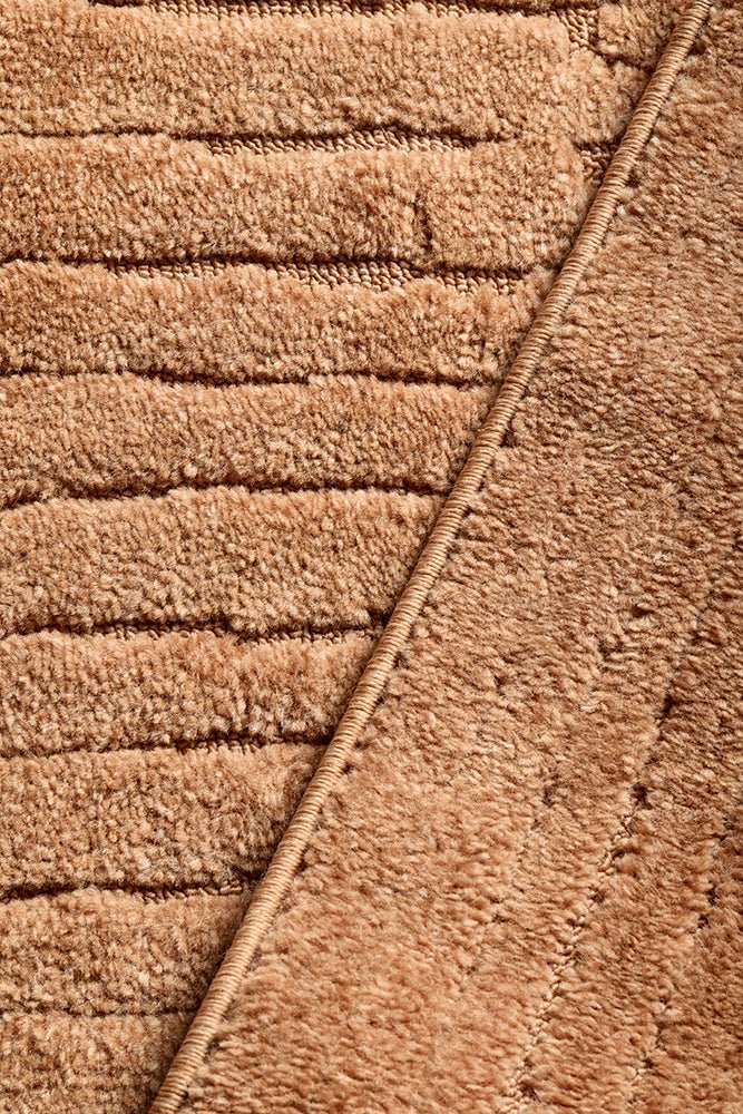 Haven Aliya Rust Runner Rug | Luxury home decor and furniture by Home Decor & Co