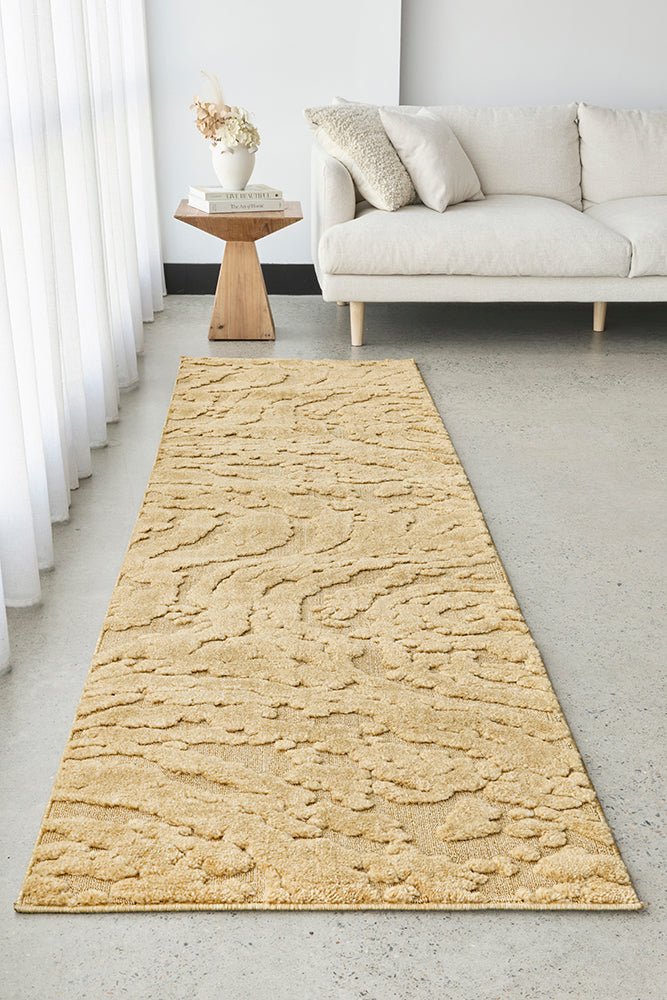 Haven Nyla Gold Rug | Luxury home decor and furniture by Home Decor & Co