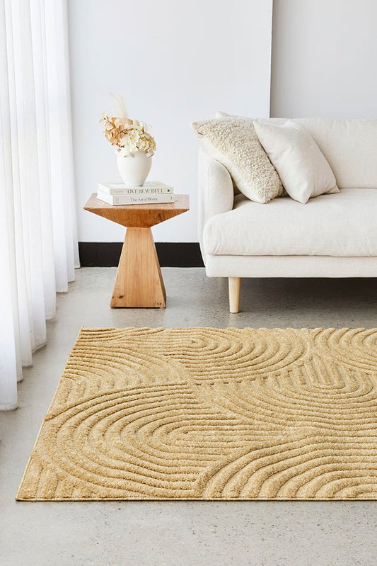 Haven Zina Gold Rug, view 2