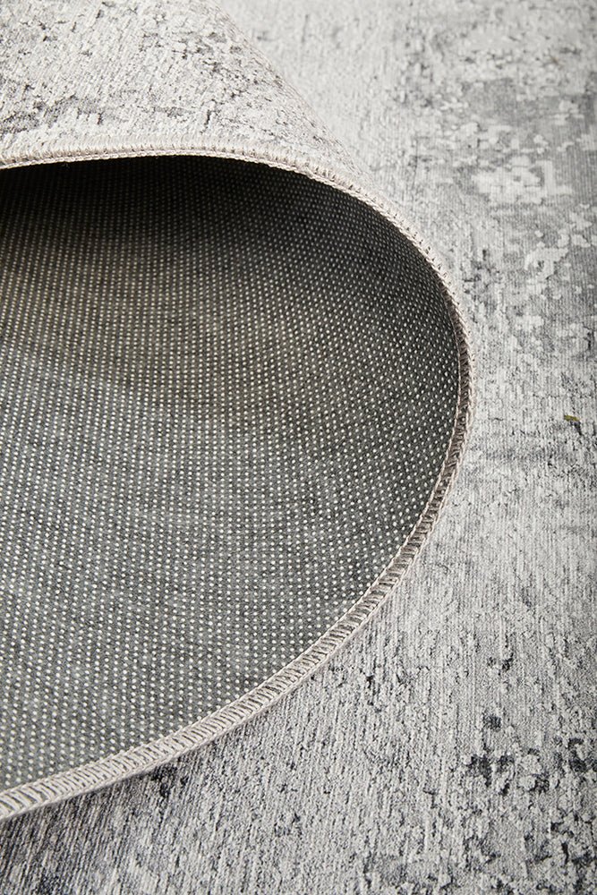 Illusions 156 Silver Runner Rug | Luxury home decor and furniture by Home Decor & Co