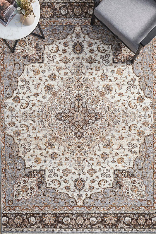 Jaipur 77 Silver Rug, view 2