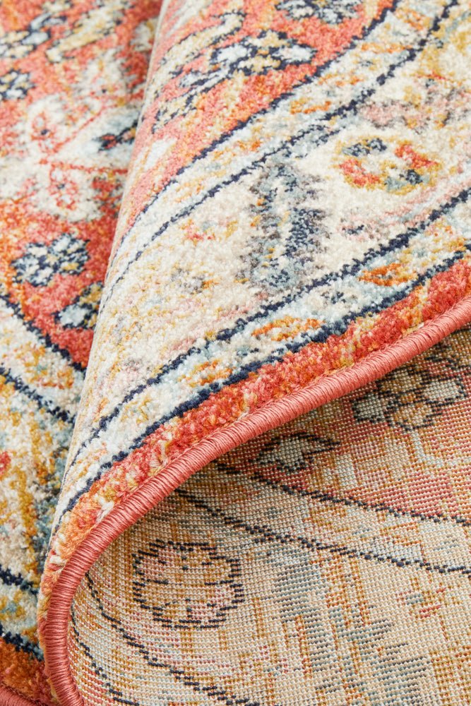 Legacy 850 Terracotta Round Rug | Luxury home decor and furniture by Home Decor & Co