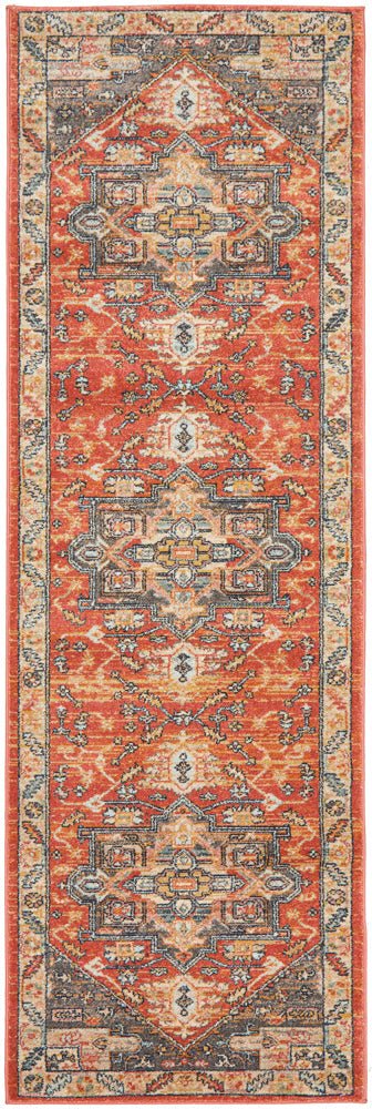 Legacy 850 Terracotta Rug, 300X80CM, view 8