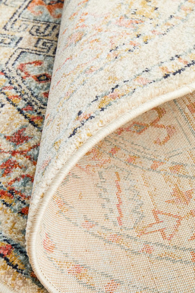Legacy 859 Sky Blue Round Rug | Luxury home decor and furniture by Home Decor & Co