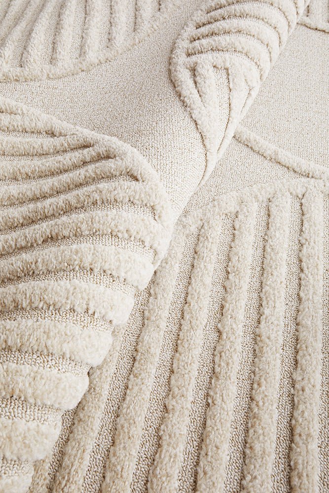 Lotus Leo Beige Runner Rug | Luxury home decor and furniture by Home Decor & Co