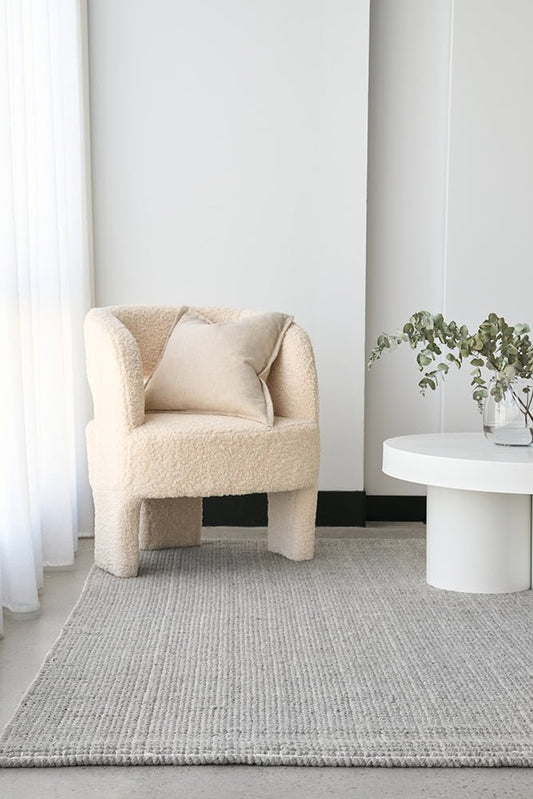 Madras Parker Dove Rug, view 2