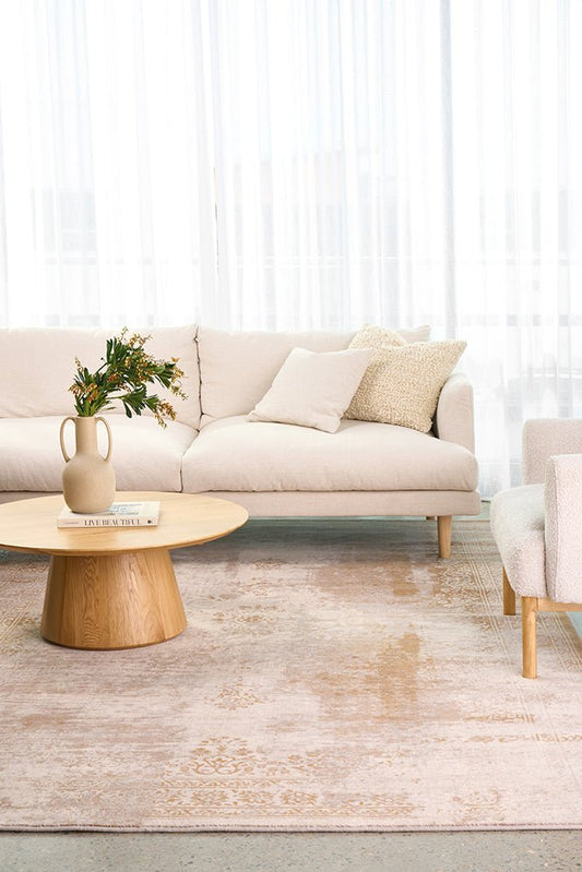 Melody Demi Beige Rug, view 2
