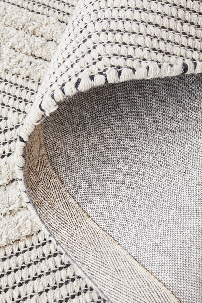 Miller Rhythm Chime Bone Rug | Luxury home decor and furniture by Home Decor & Co