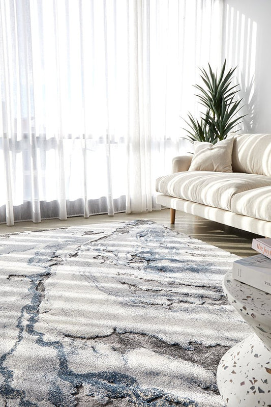 Mineral 222 Blue Rug, view 2