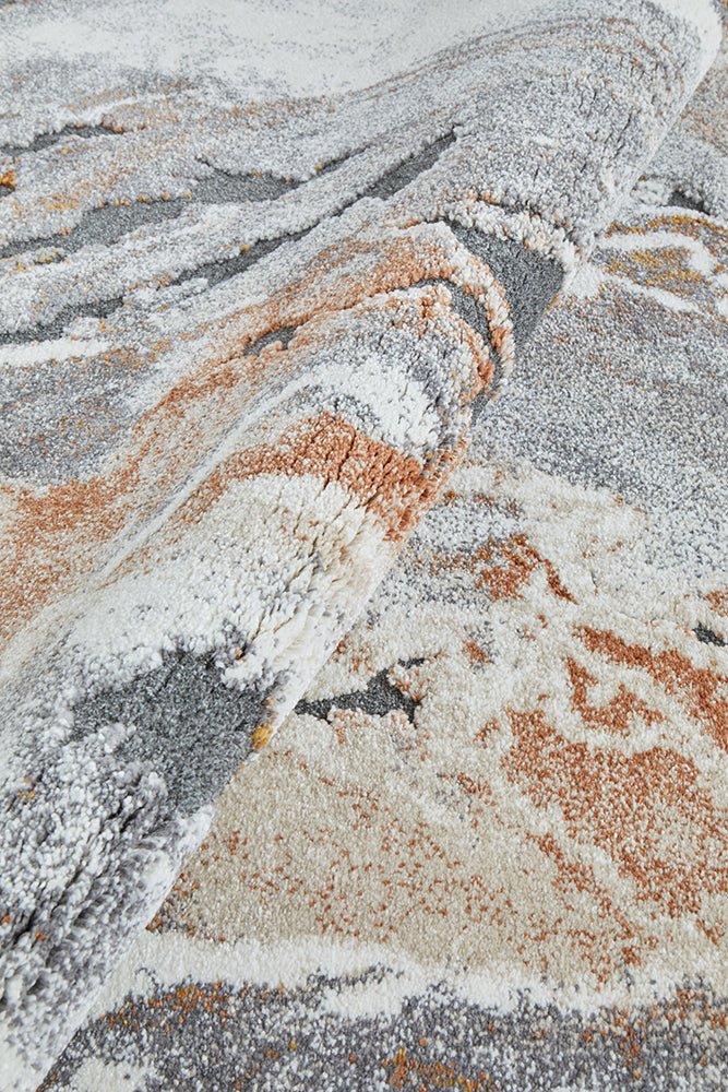 Mineral 222 Rust Runner Rug | Luxury home decor and furniture by Home Decor & Co