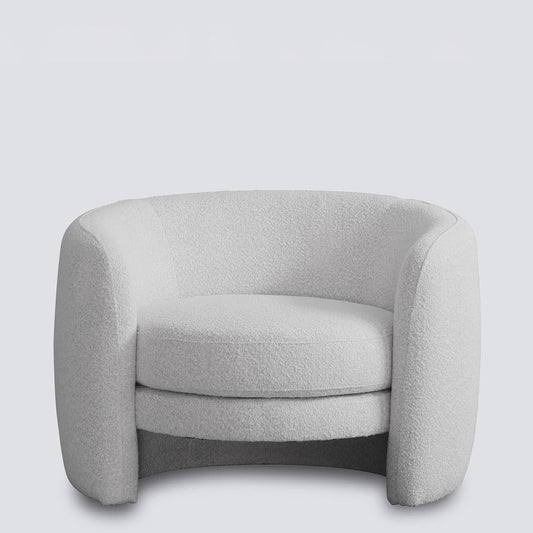 Cora ArmChair Vanilla Boucle | Luxury home decor and furniture by Home Decor & Co