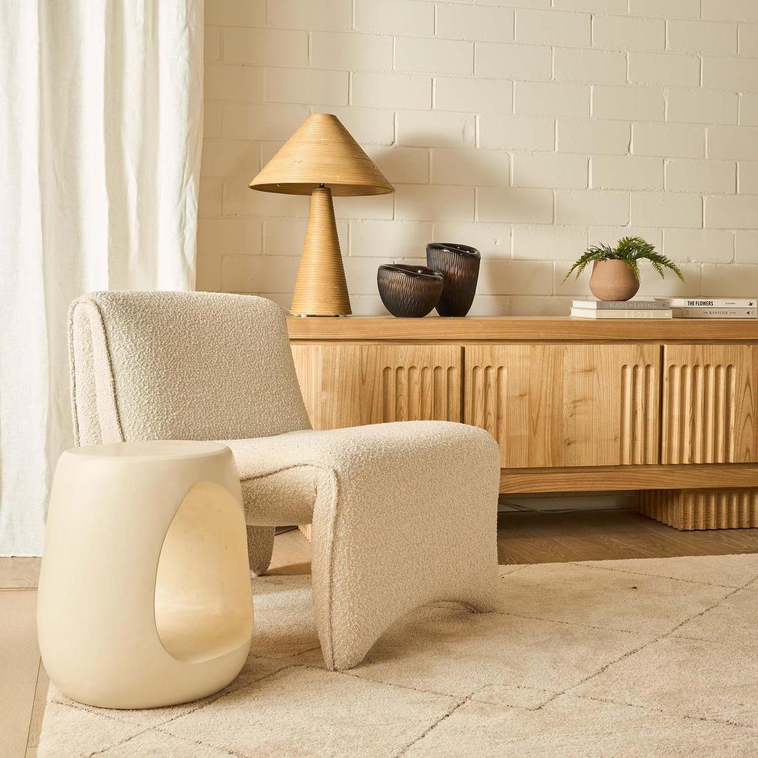 Livi Occasional ArmChair Boucle | Luxury home decor and furniture by Home Decor & Co