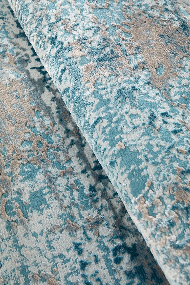 Opulence Olivia Blue Runner Rug | Luxury home decor and furniture by Home Decor & Co