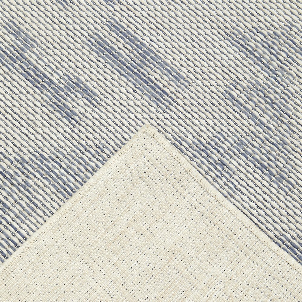Patio Kuza Blue Runner Rug | Luxury home decor and furniture by Home Decor & Co