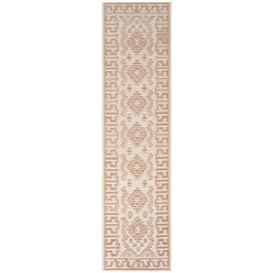 Patio Kuza Coral Runner Rug, view 2