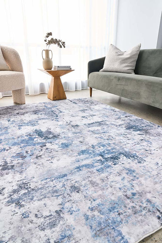 Revive Cato Blue Rug, view 2