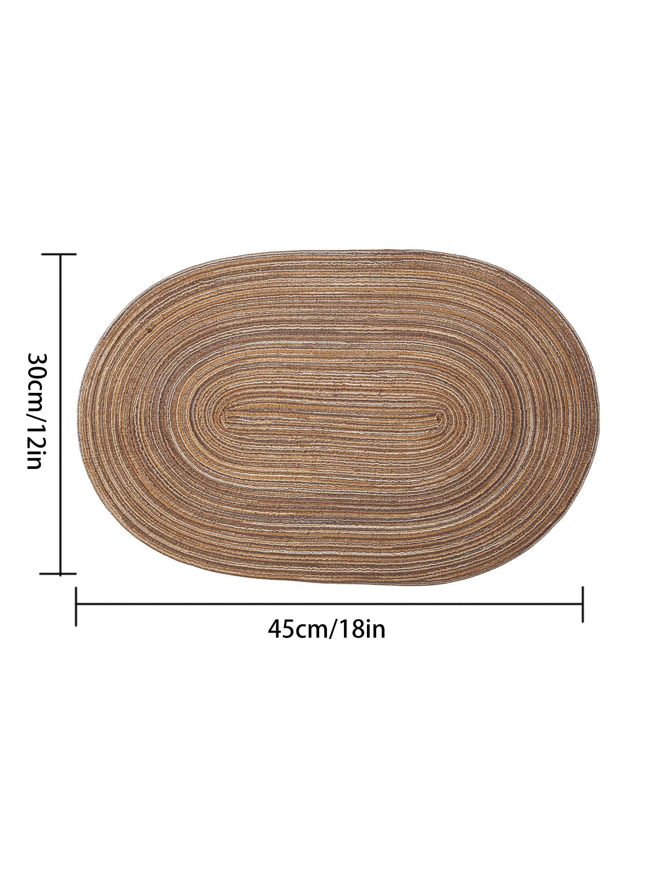 Set of 4 – Heat Resistant Washable Dining Table Mats, Non-Slip Mixed Colour Design