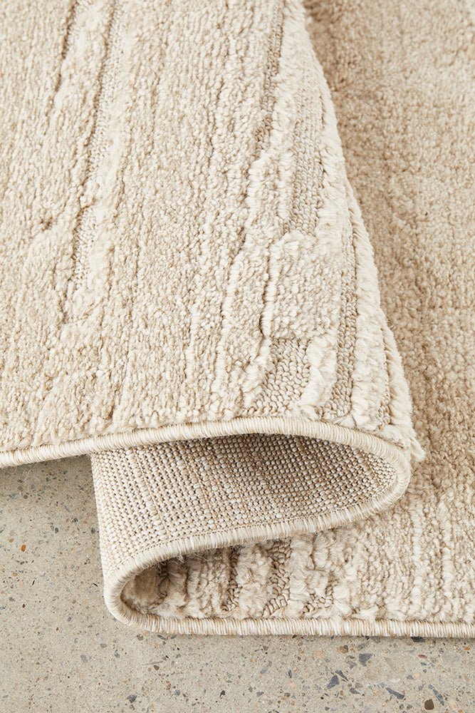 Serenade Ezra Natural Rug | Luxury home decor and furniture by Home Decor & Co