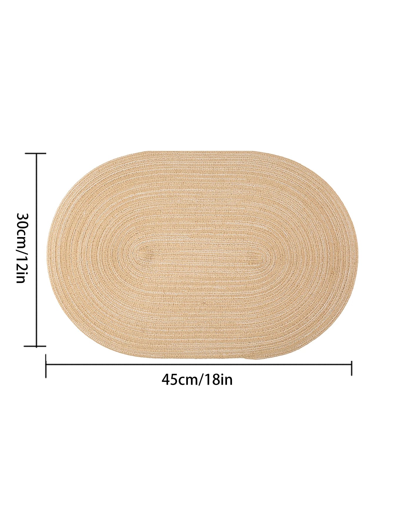 Set of 4 – Heat Resistant Washable Dining Table Mats, Non-Slip Mixed Colour Design