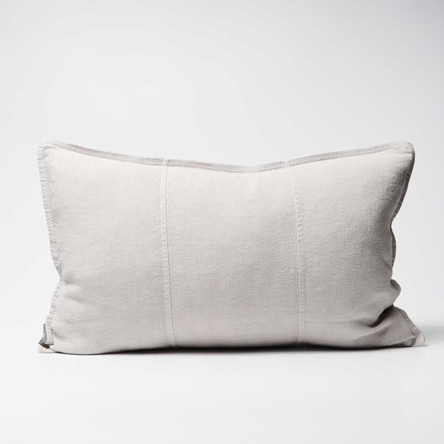 Luca Linen Cushion - Silver Grey | Luxury home decor and furniture by Home Decor & Co