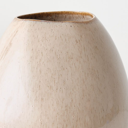 Natsuka Pod Vase Almond, view 2
